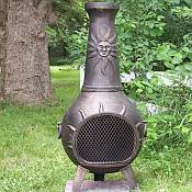 Sun Stack Chiminea Outdoor Fireplace